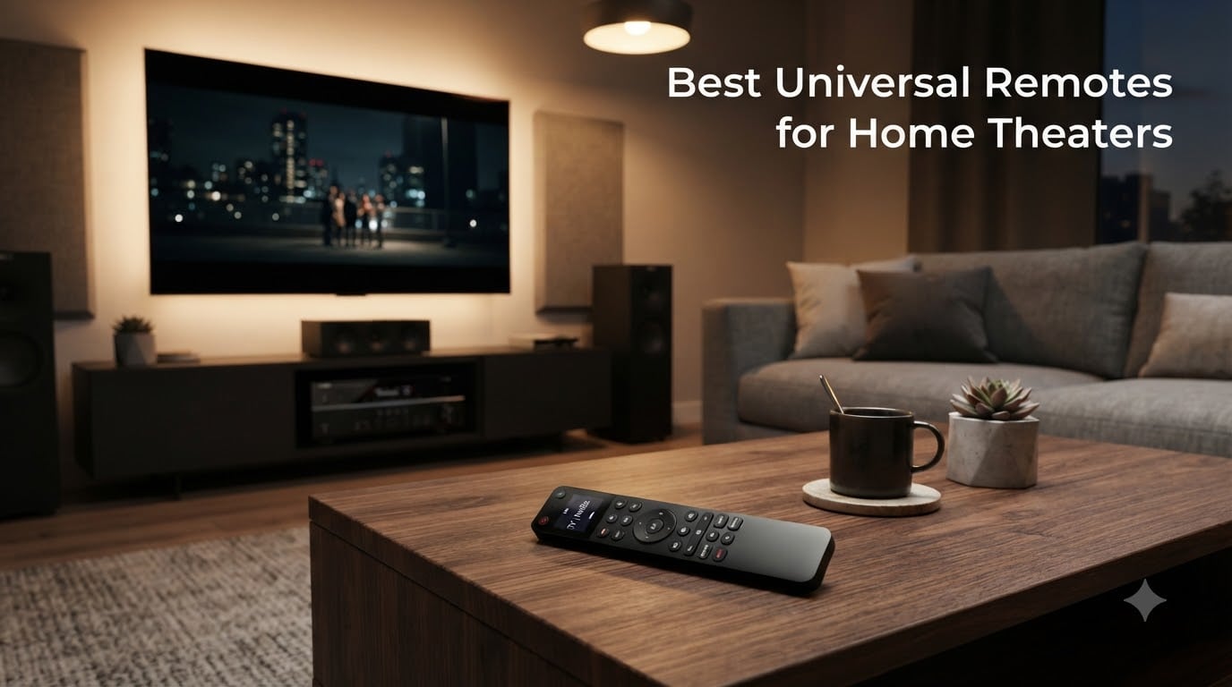 Best Universal Remotes for Home Theaters