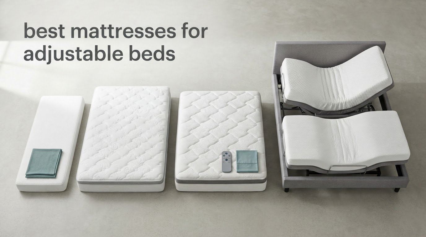 best mattresses for adjustable beds