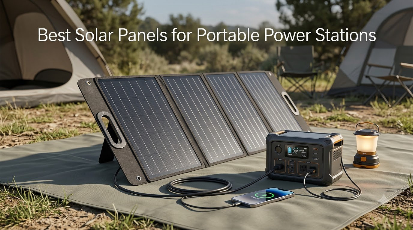 Best Solar Panels for Portable Power Stations