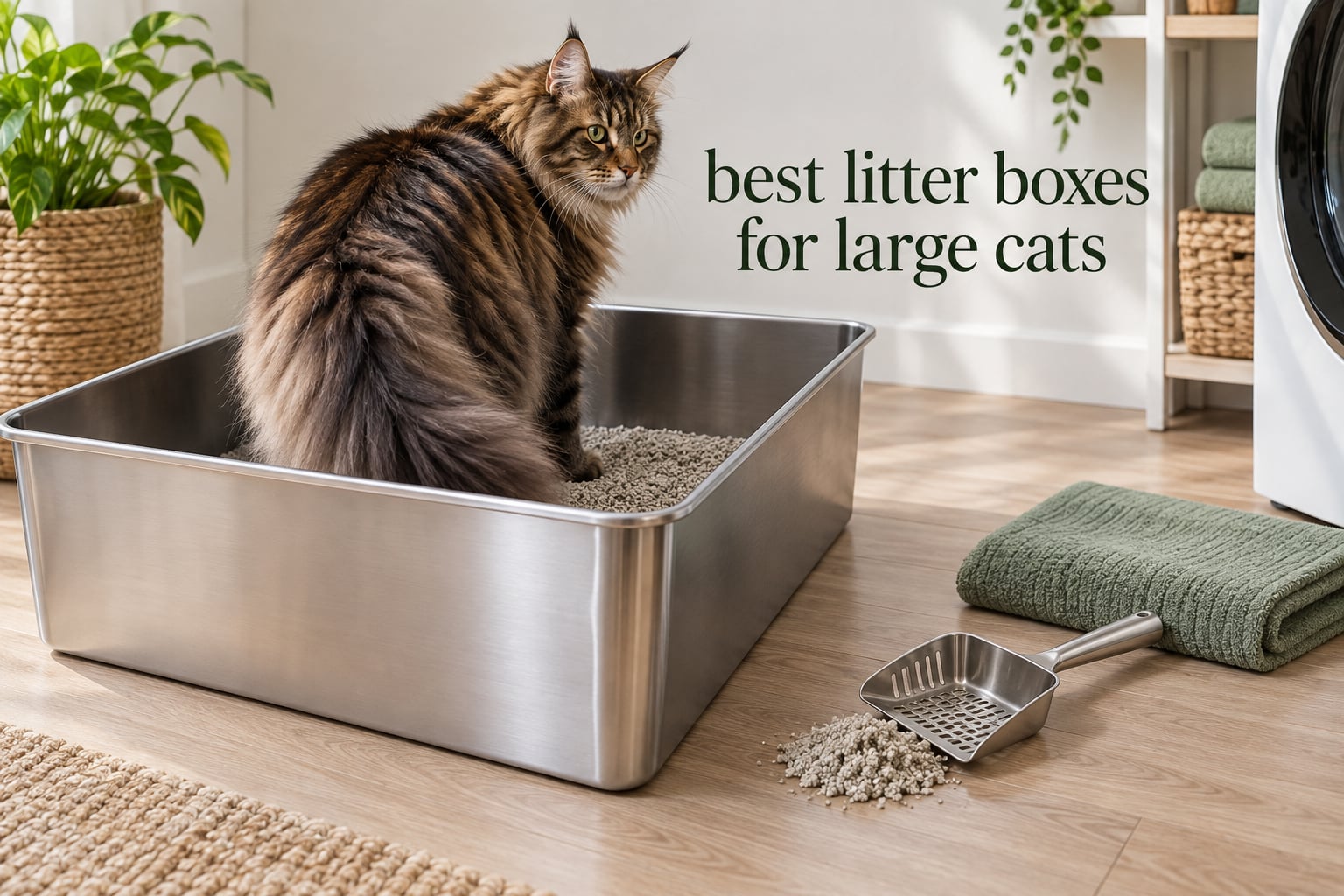 best litter boxes for large cats