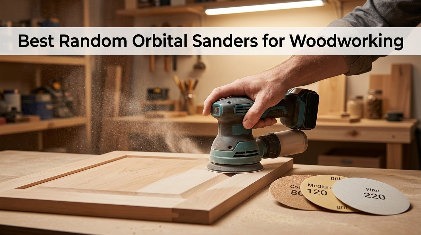 Best Random Orbital Sanders for Woodworking
