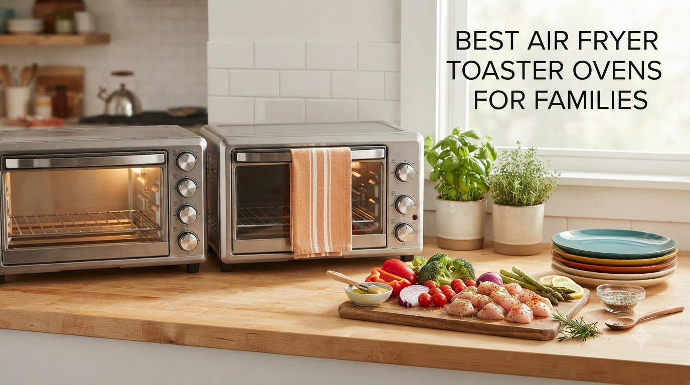best air fryer toaster ovens for families