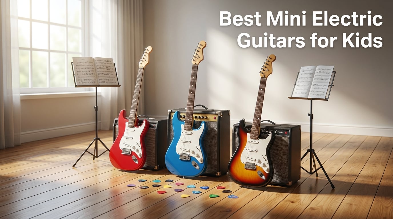 Best Mini Electric Guitars for Kids