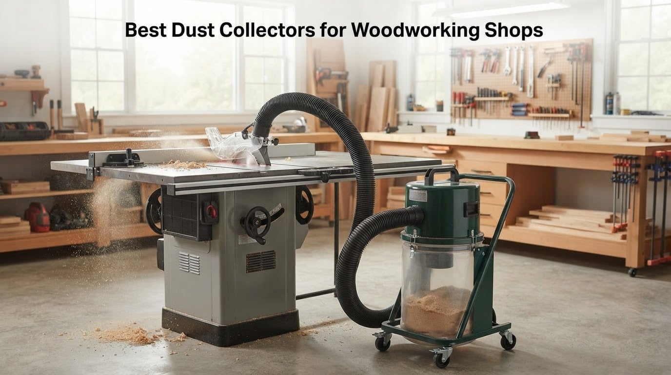 Best Dust Collectors for Woodworking Shops
