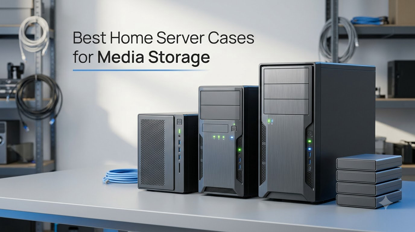Best Home Server Cases for Media Storage