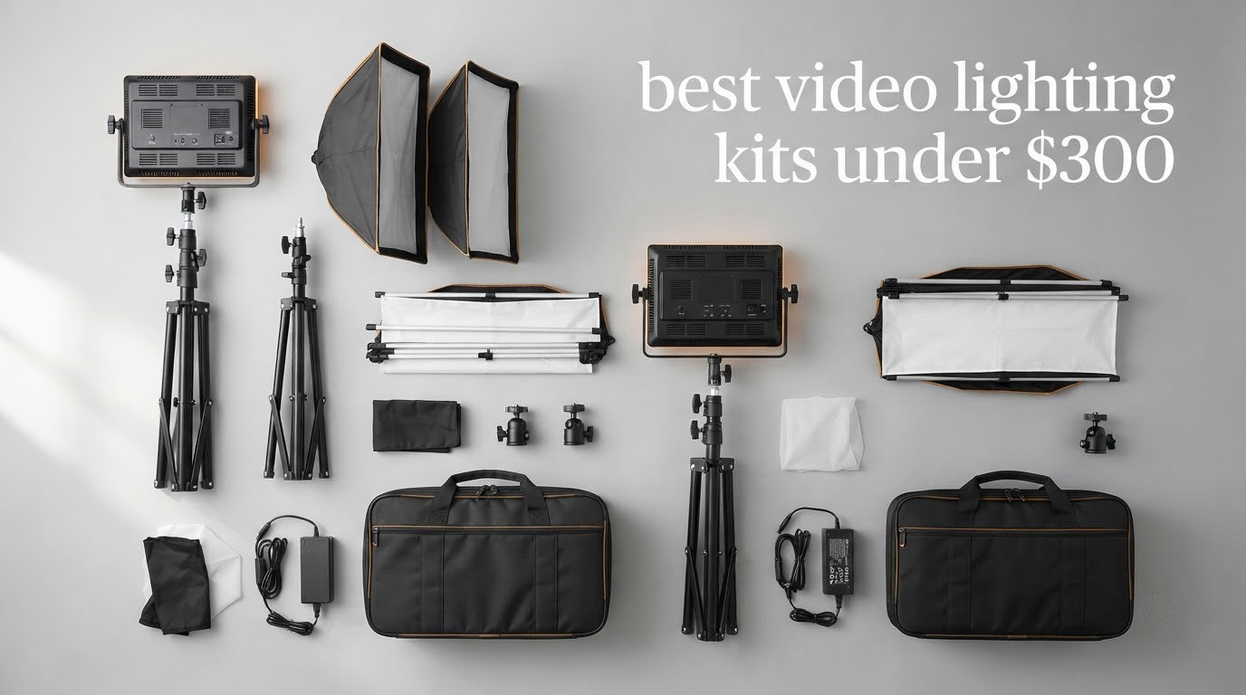 best video lighting kits under $300
