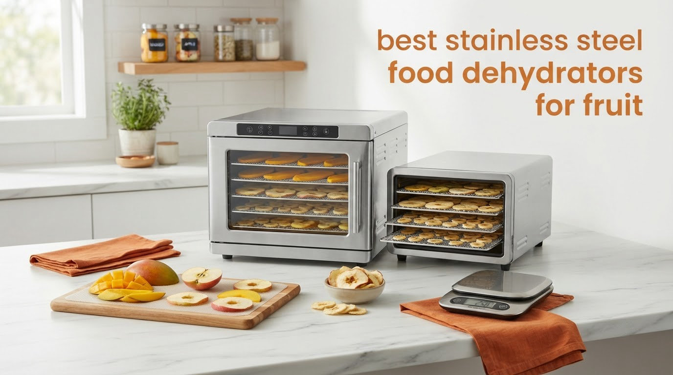 best stainless steel food dehydrators for fruit