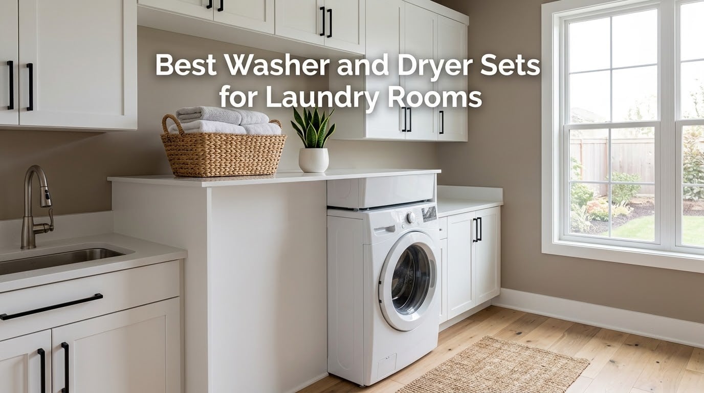 Best Washer and Dryer Sets for Laundry Rooms