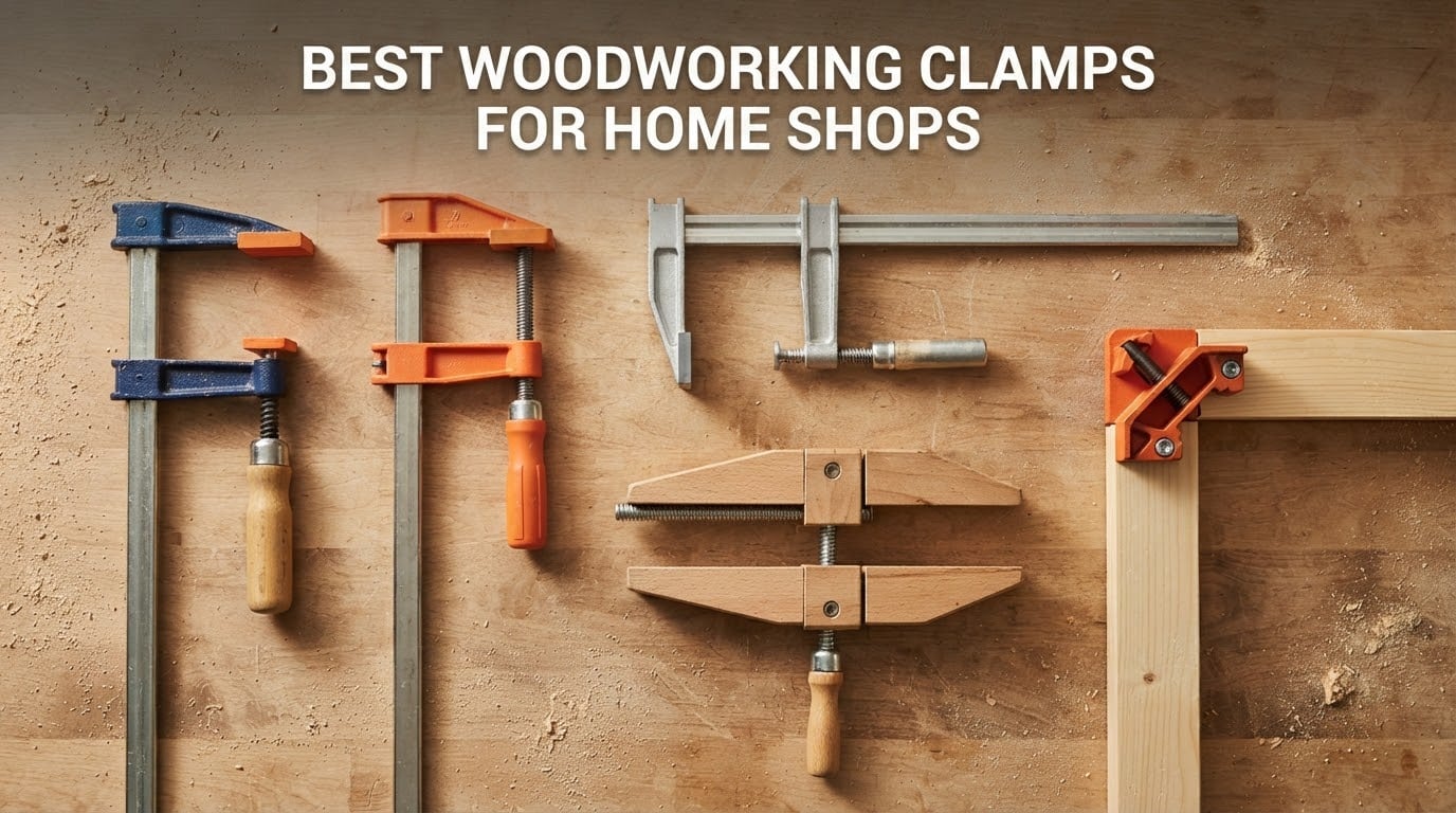 Best Woodworking Clamps for Home Shops