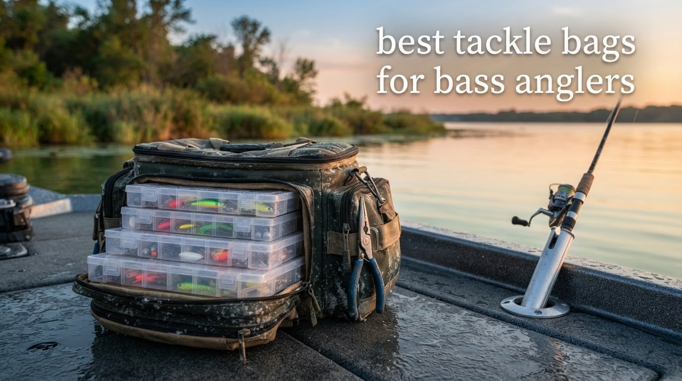 best tackle bags for bass anglers