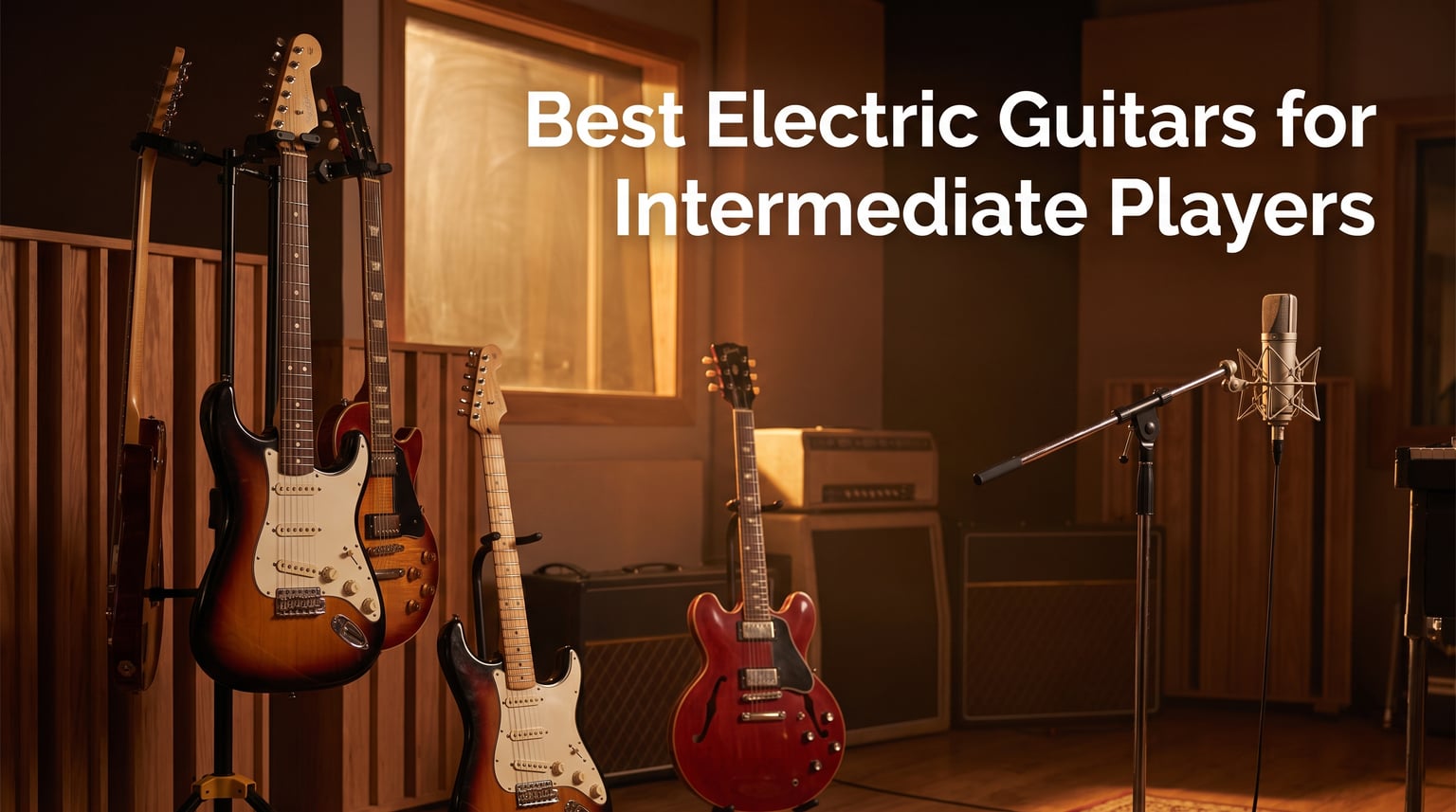 Best Electric Guitars for Intermediate Players