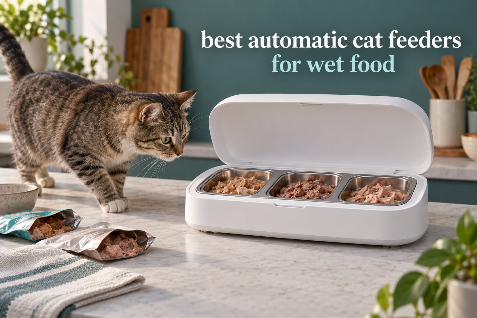 best automatic cat feeders for wet food