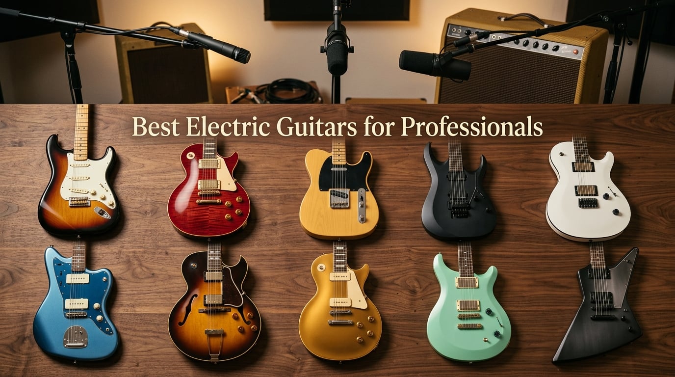 Best Electric Guitars for Professionals