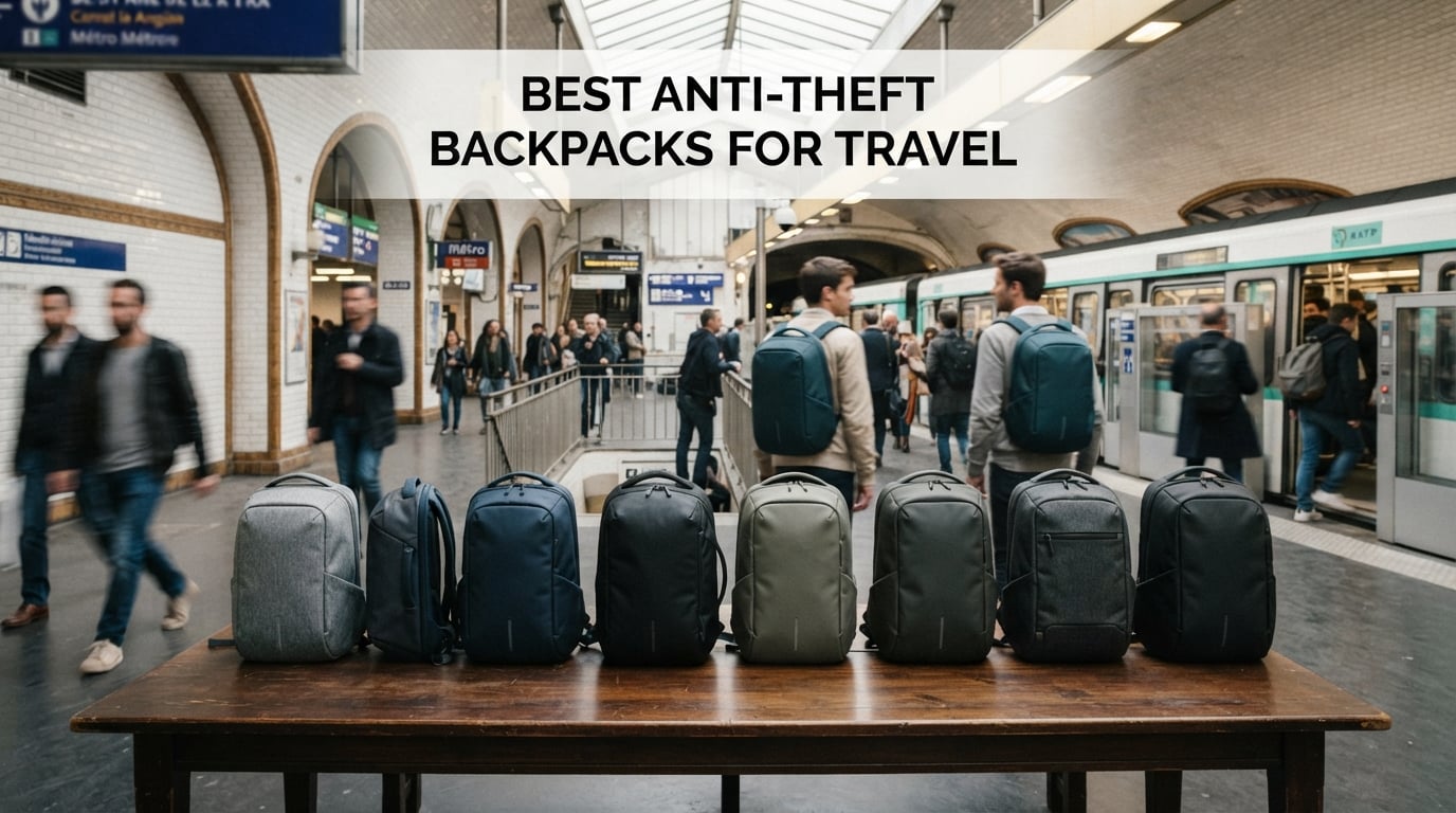 Best Anti-Theft Backpacks for Travel