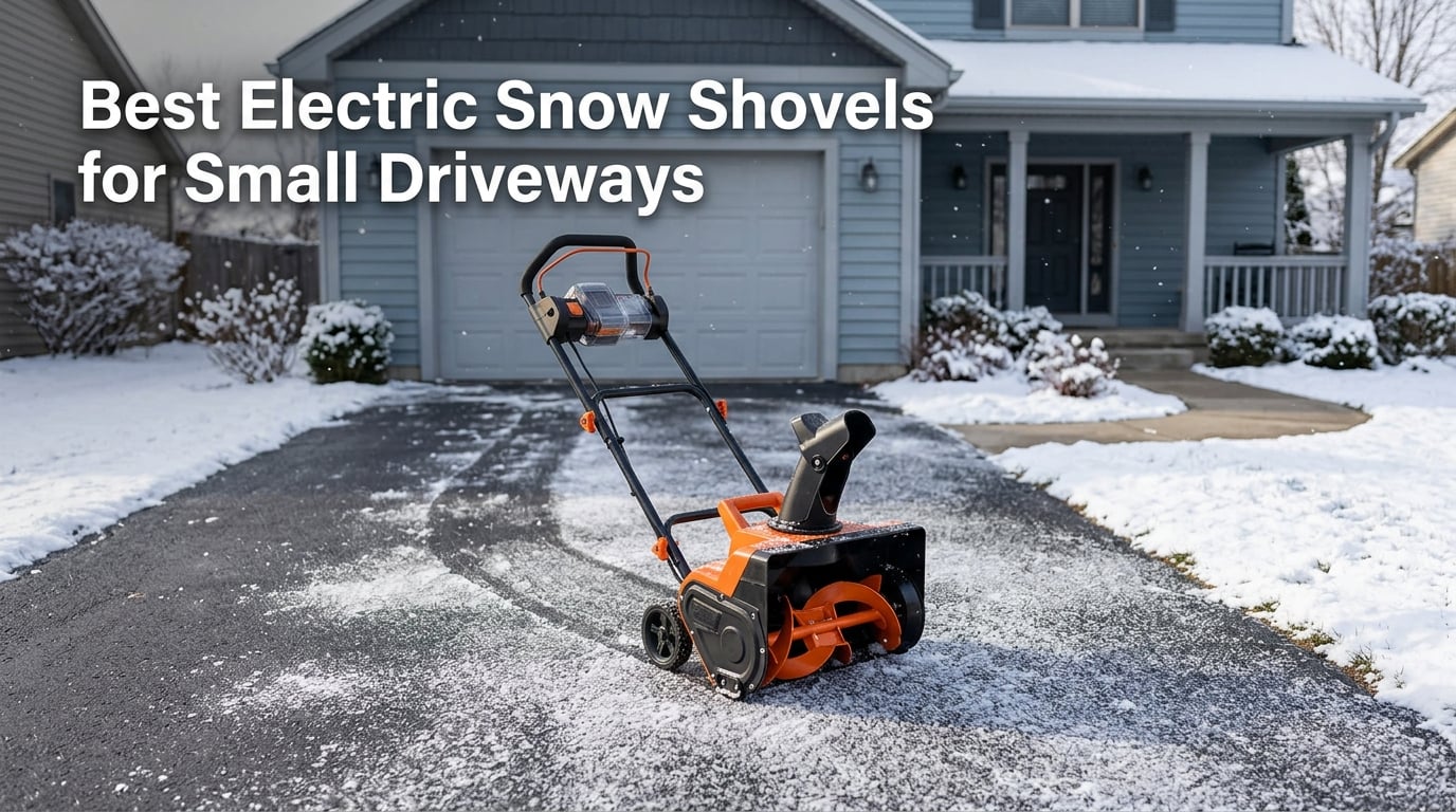 Best Electric Snow Shovels for Small Driveways