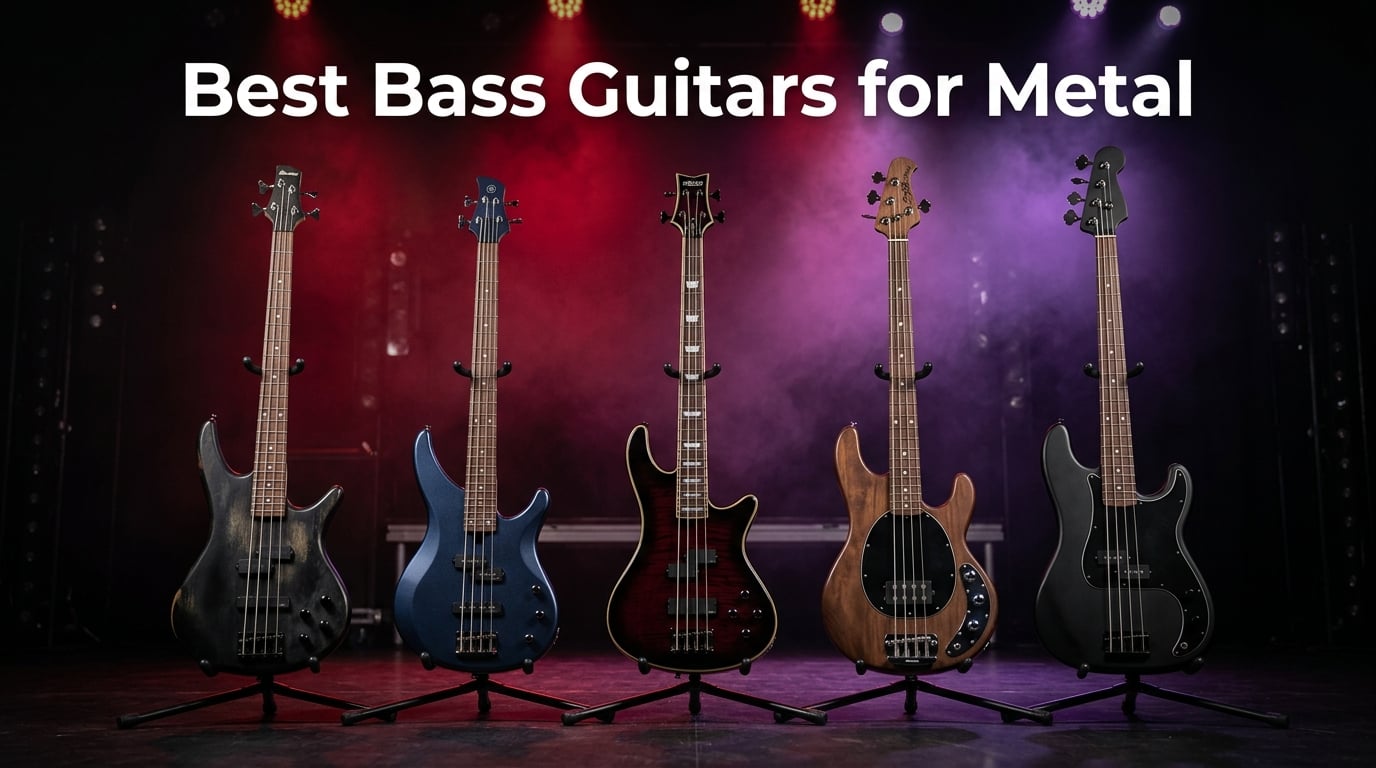 Best Bass Guitars for Metal