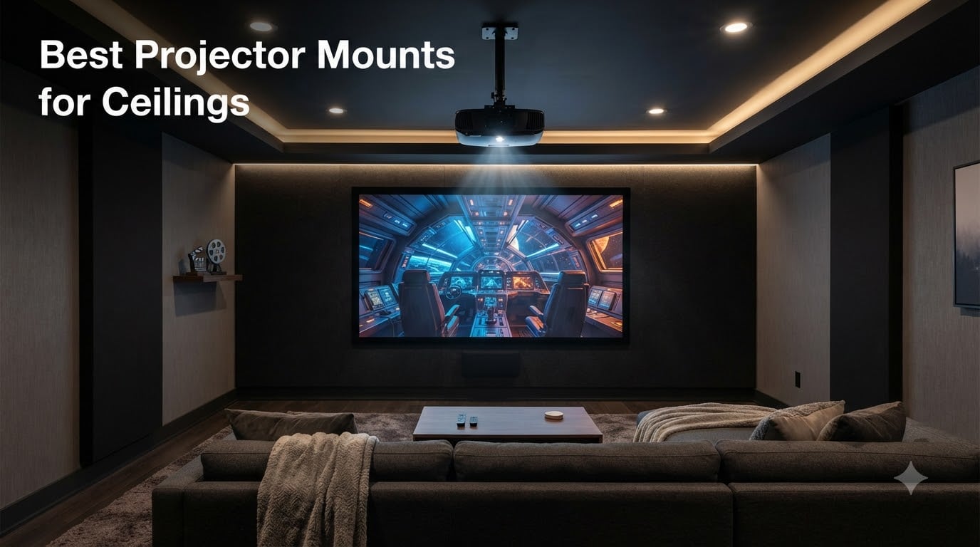 Best Projector Mounts for Ceilings