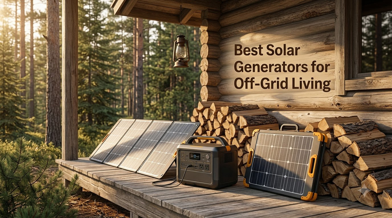 Best Solar Generators for Off-Grid Living