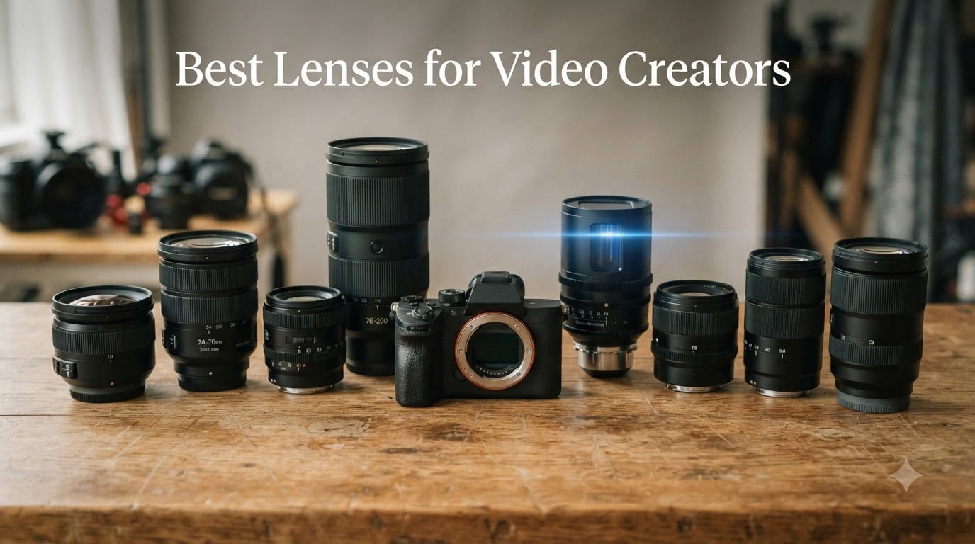 Best Lenses for Video Creators