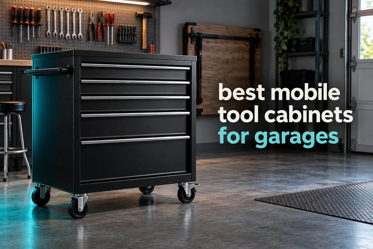 best mobile tool cabinets for garages
