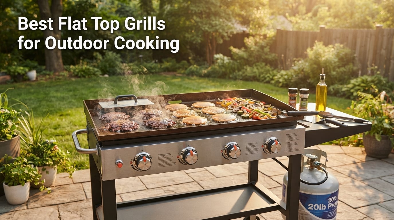 Best Flat Top Grills for Outdoor Cooking