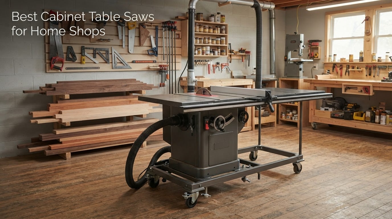 Best Cabinet Table Saws for Home Shops