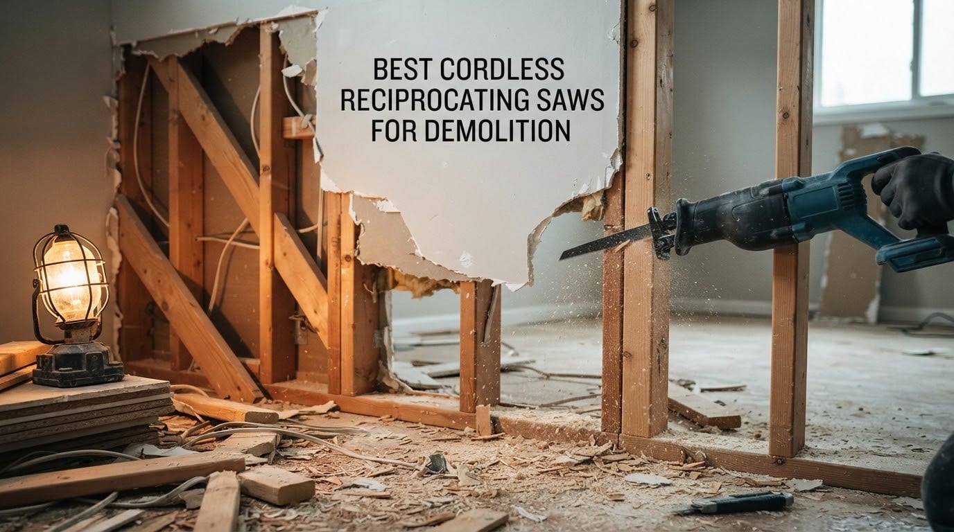 best cordless reciprocating saws for demolition
