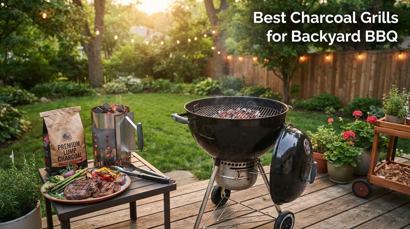 Best Charcoal Grills for Backyard BBQ