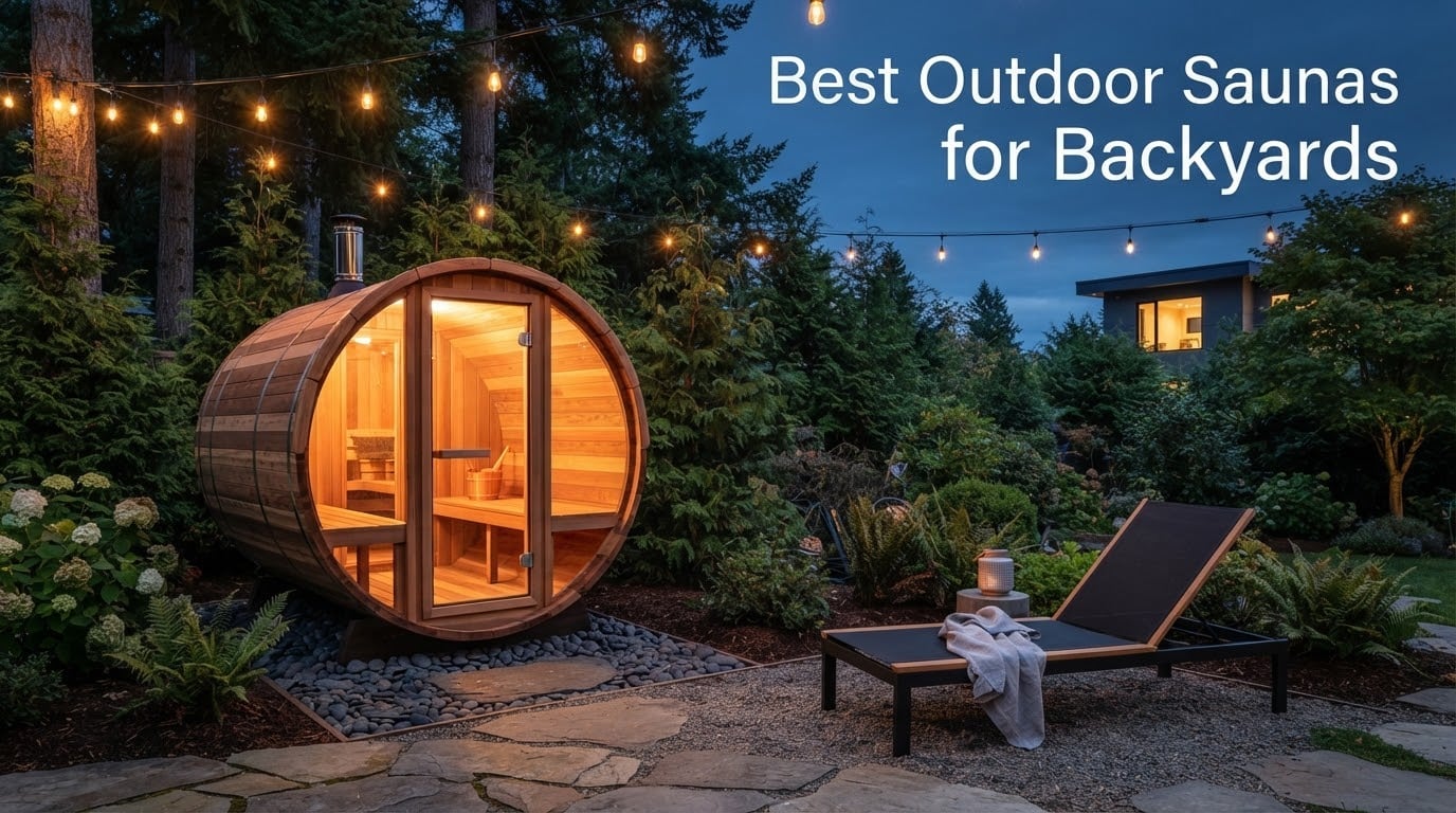Best Outdoor Saunas for Backyards