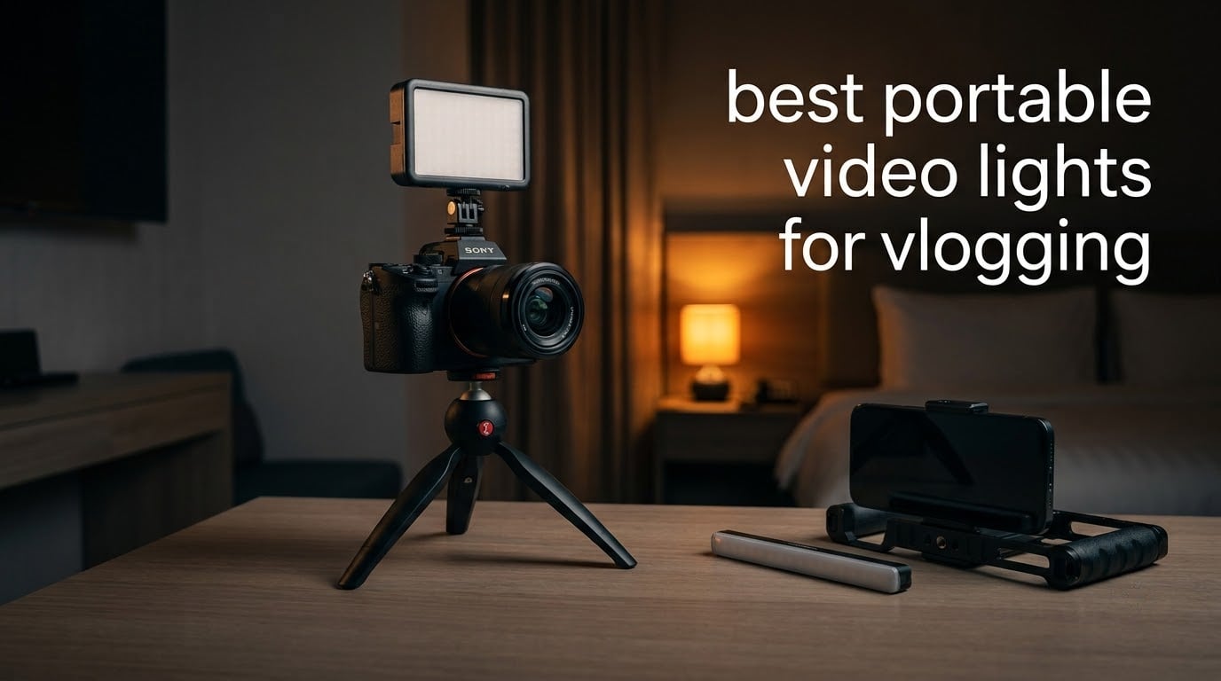 best portable video lights for vlogging