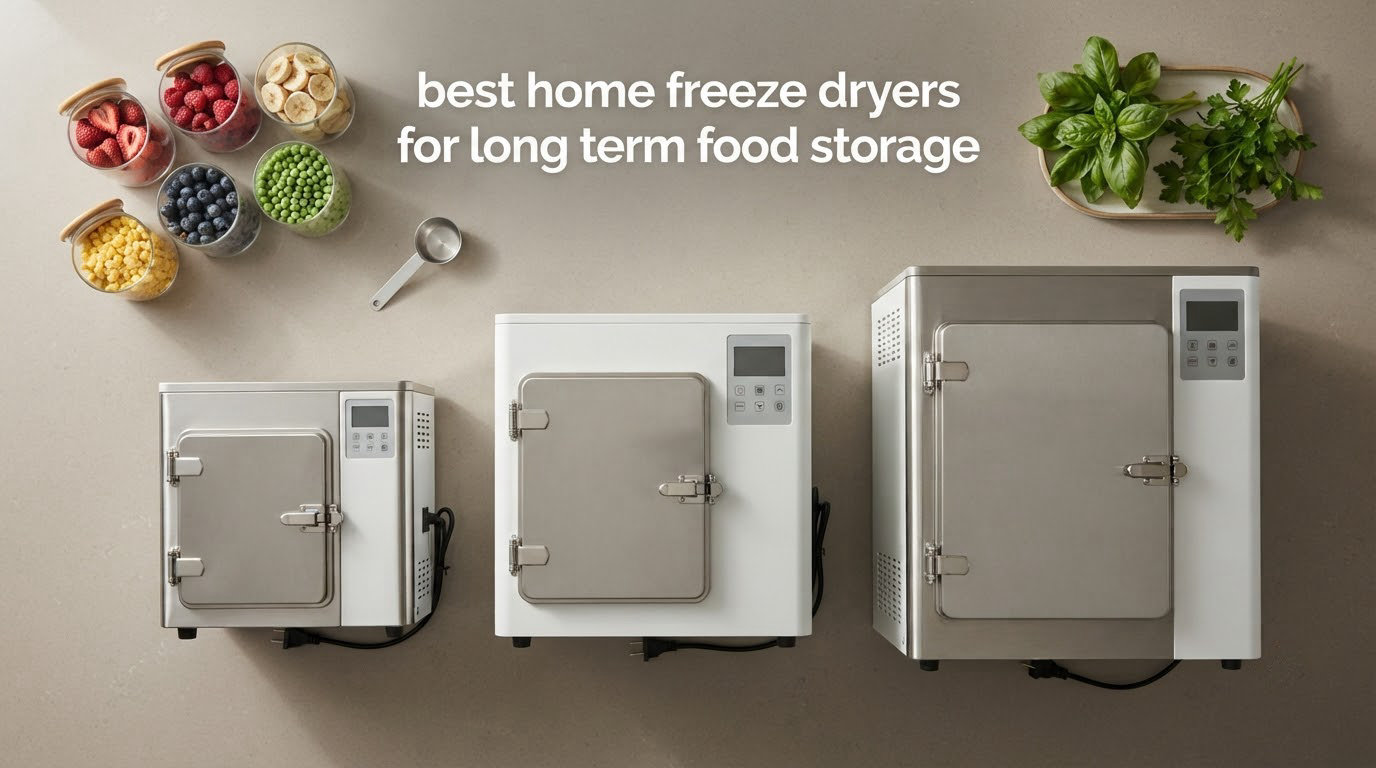 best home freeze dryers for long term food storage