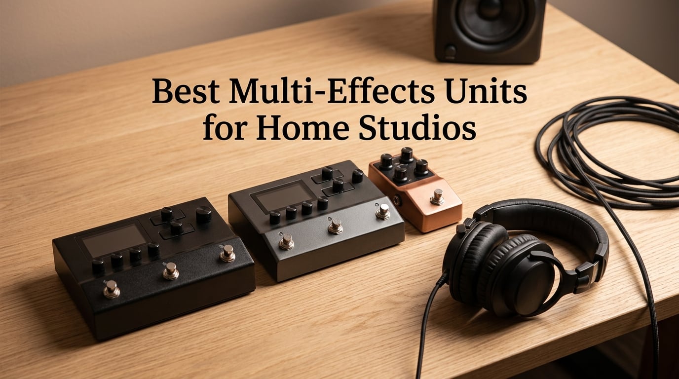 Best Multi-Effects Units for Home Studios