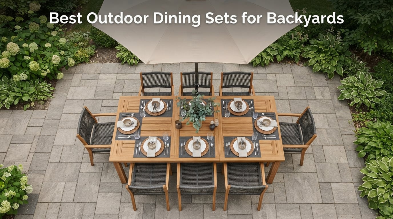 Best Outdoor Dining Sets for Backyards