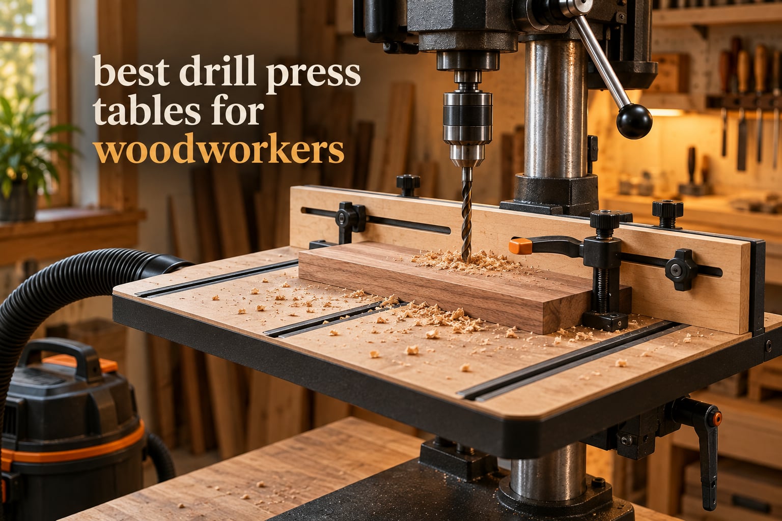 best drill press tables for woodworkers
