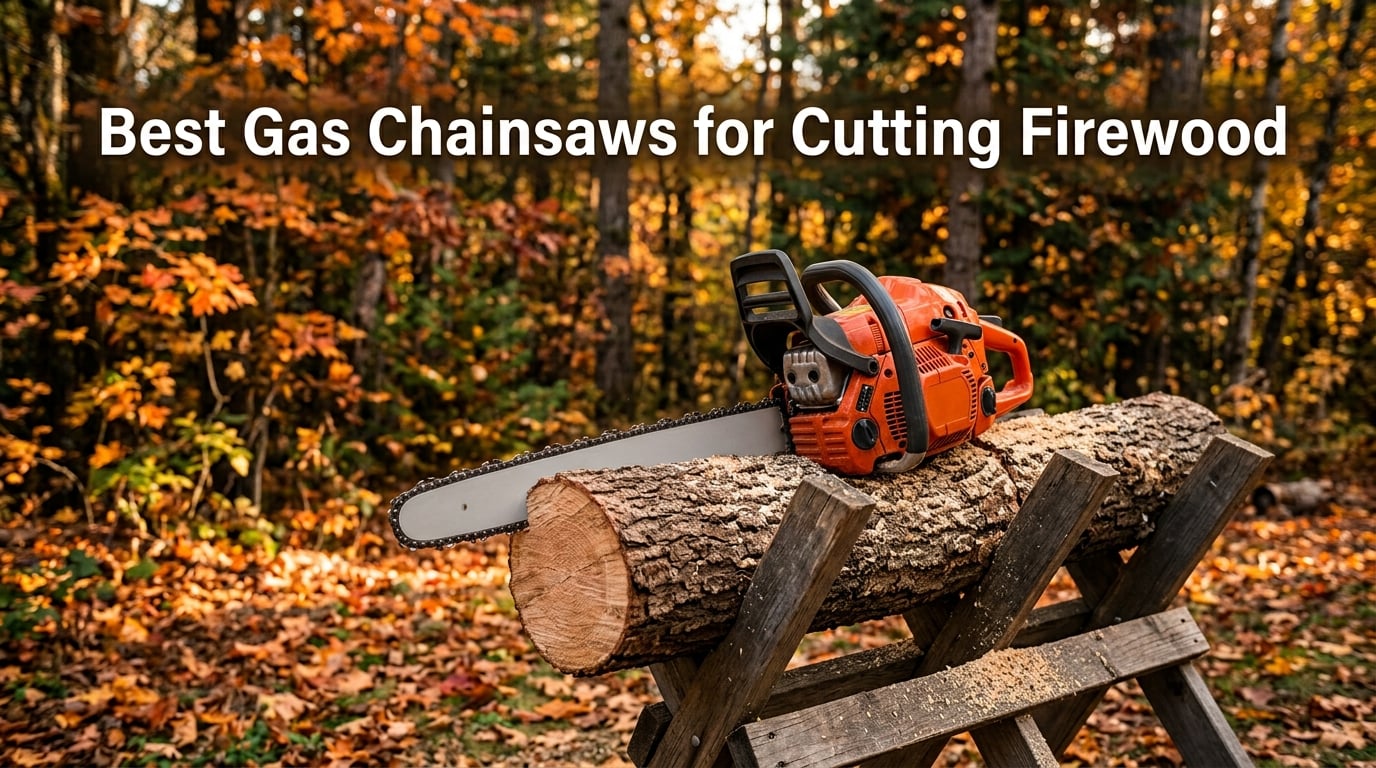 Best Gas Chainsaws for Cutting Firewood