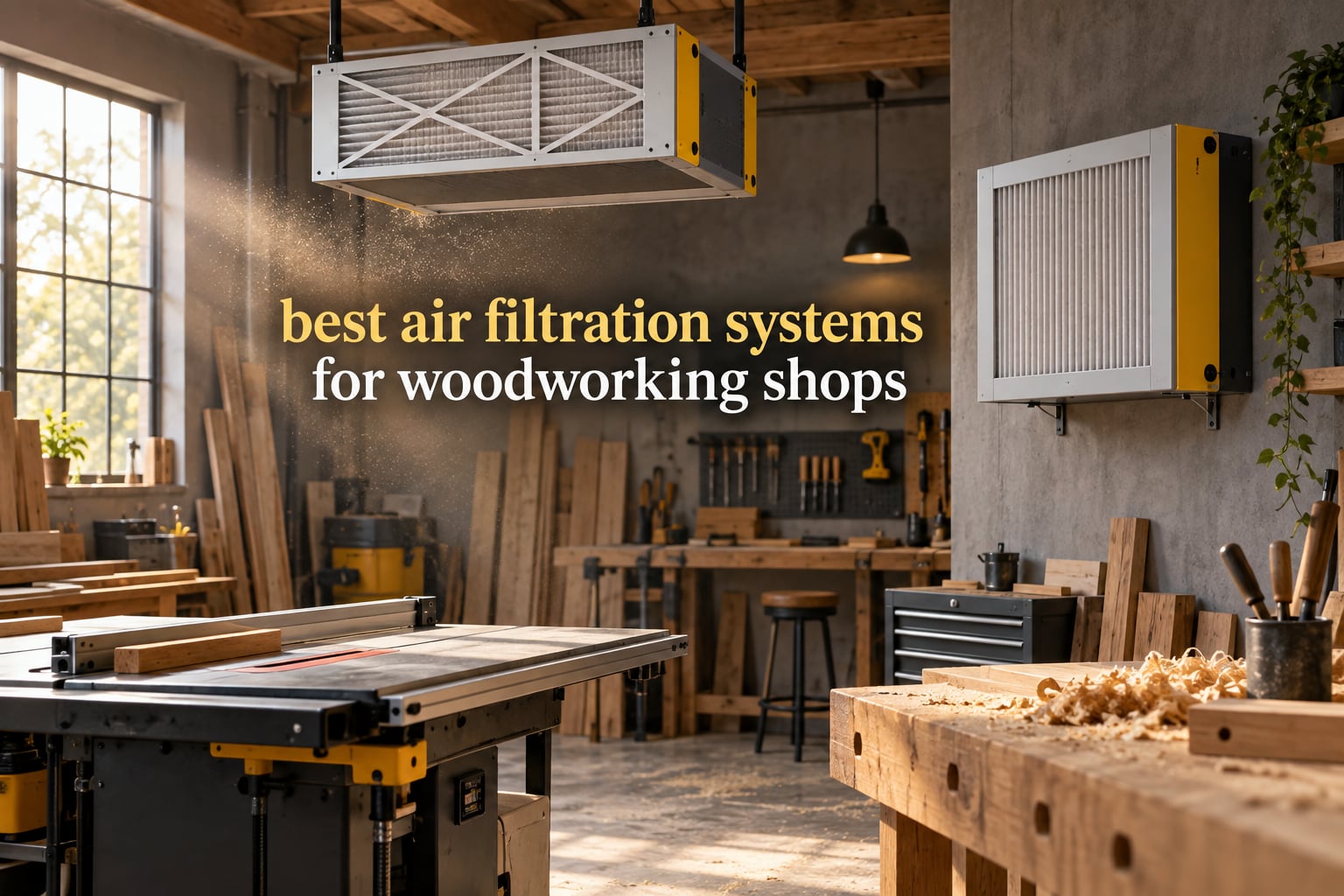 best air filtration systems for woodworking shops