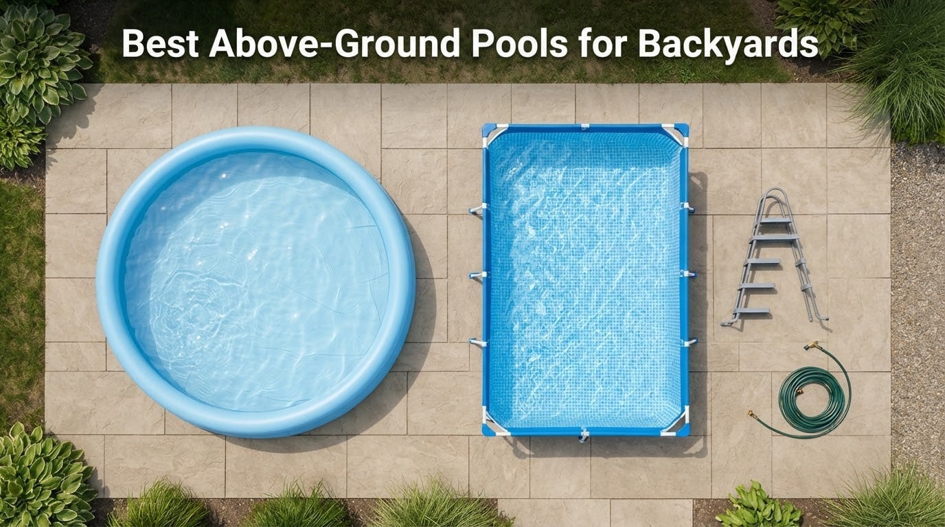 Best Above-Ground Pools for Backyards