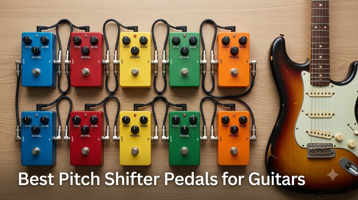 Best Pitch Shifter Pedals for Guitars