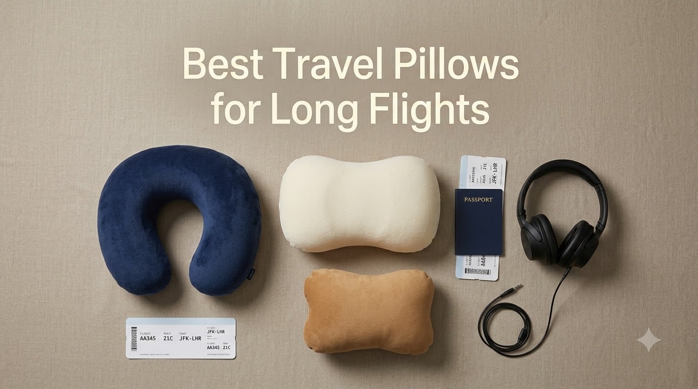 Best Travel Pillows for Long Flights