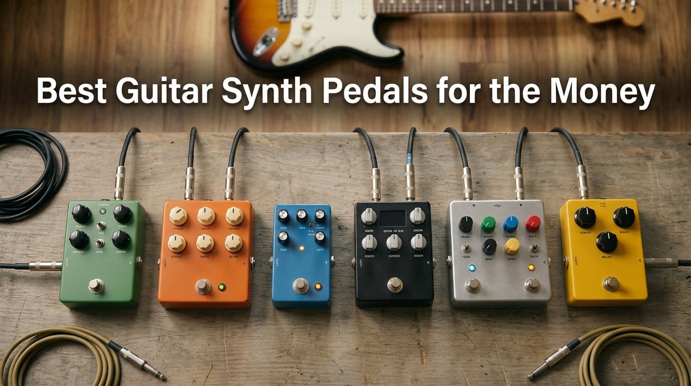 Best Guitar Synth Pedals for the Money