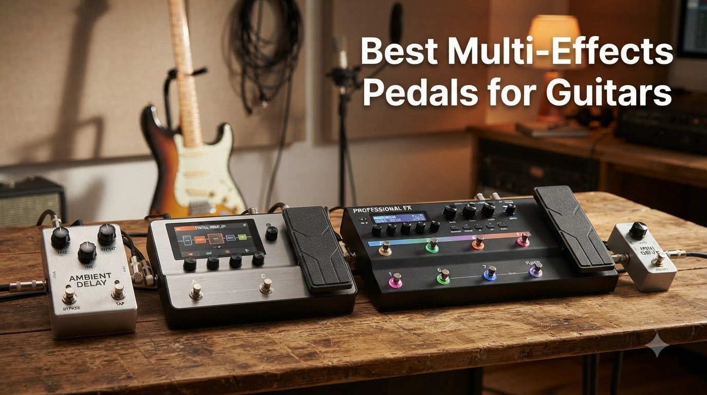 Best Multi-Effects Pedals for Guitars