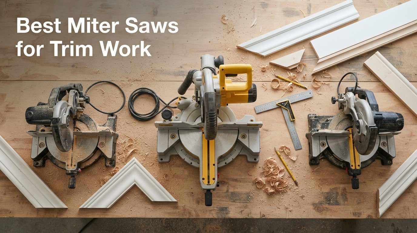 Best Miter Saws for Trim Work