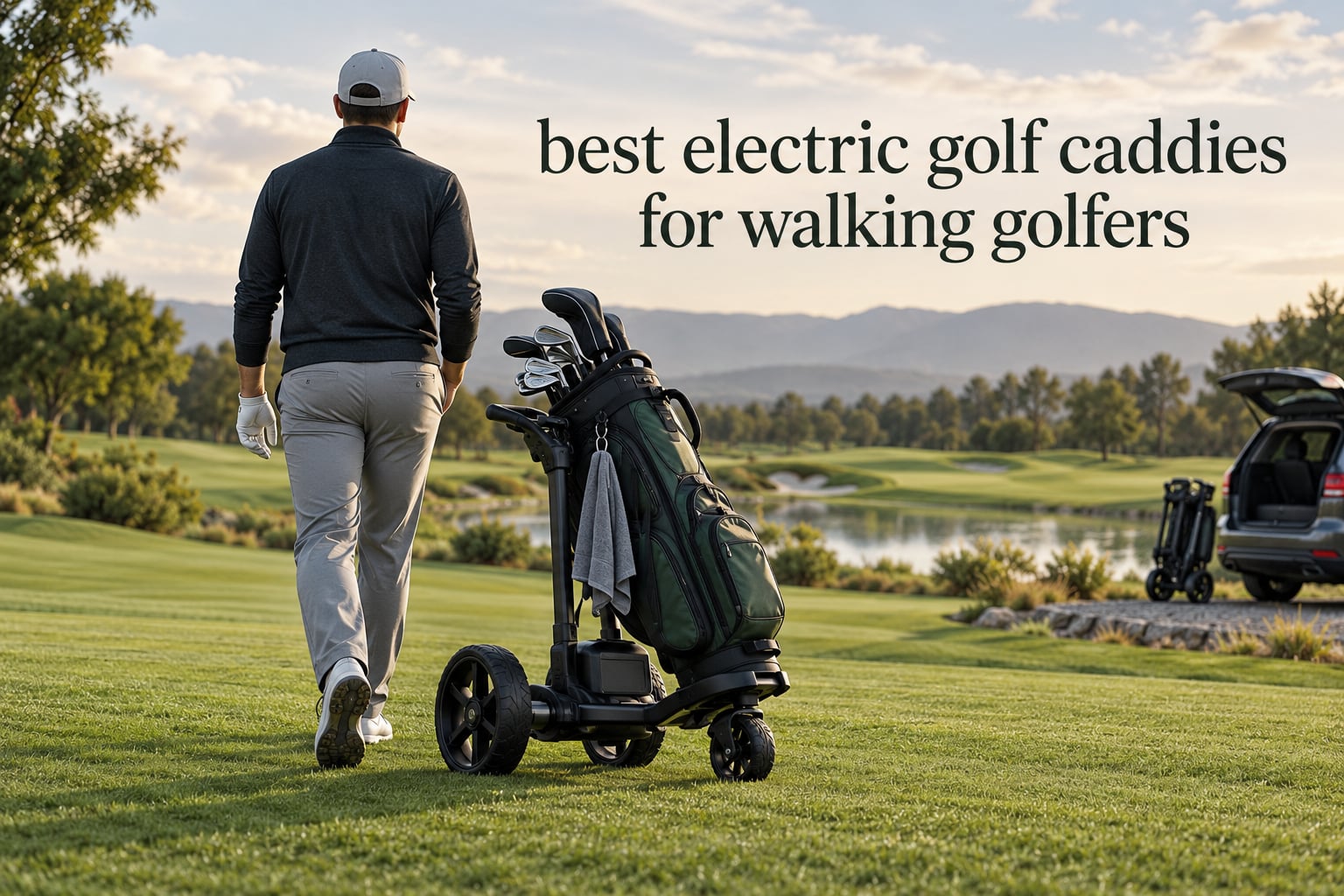best electric golf caddies for walking golfers
