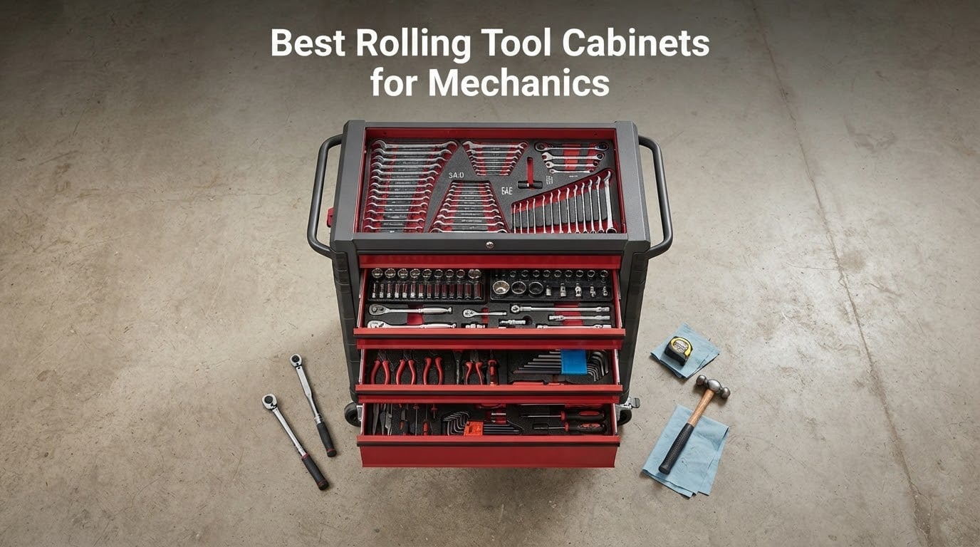 Best Rolling Tool Cabinets for Mechanics