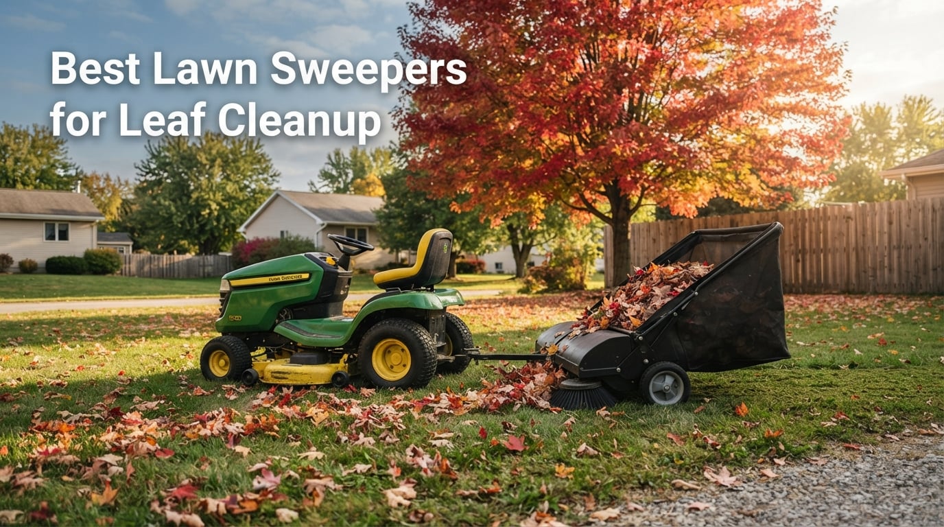 Best Lawn Sweepers for Leaf Cleanup