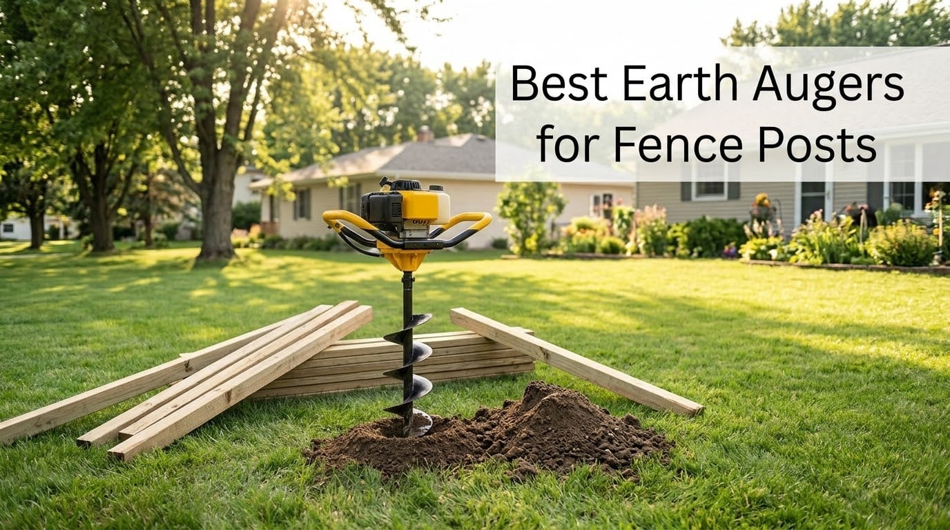 Best Earth Augers for Fence Posts