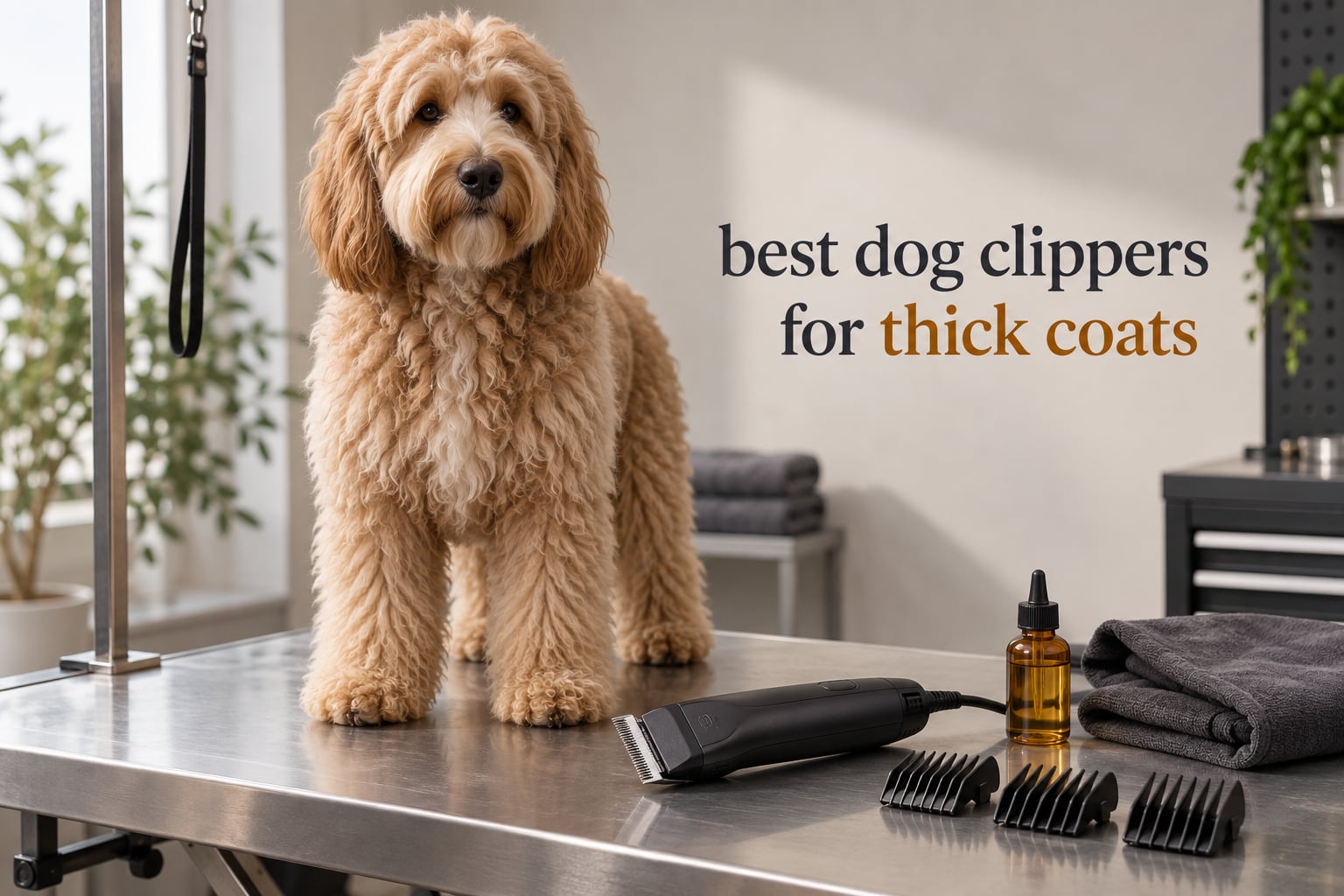 best dog clippers for thick coats