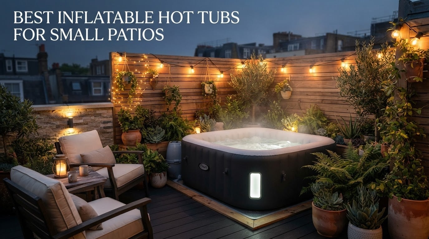 Best Inflatable Hot Tubs for Small Patios