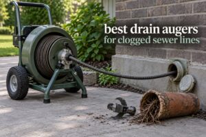 best drain augers for clogged sewer lines