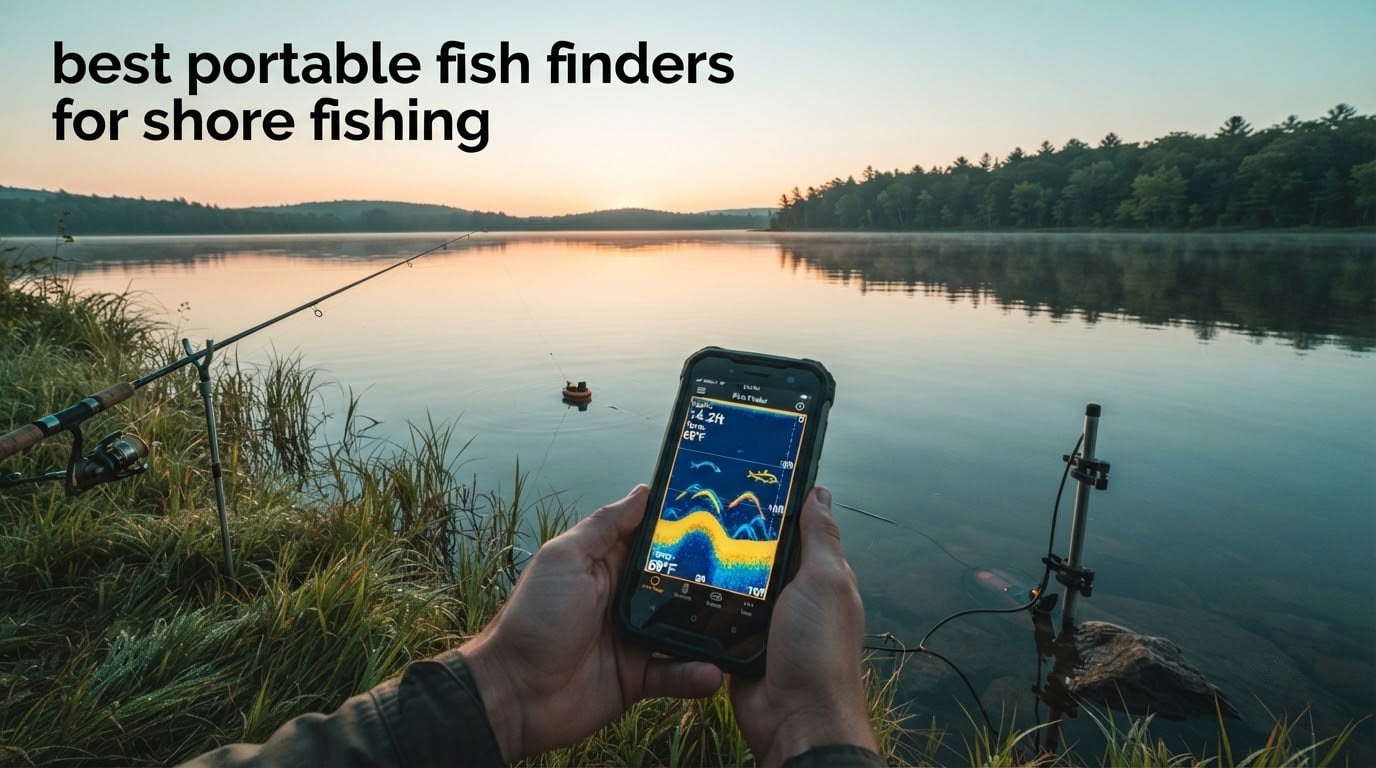 best portable fish finders for shore fishing